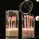 Acrylic Pearl Brush Holder - My Store
