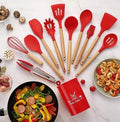 12 PCS Silicone Utensils Spoon Set - My Store