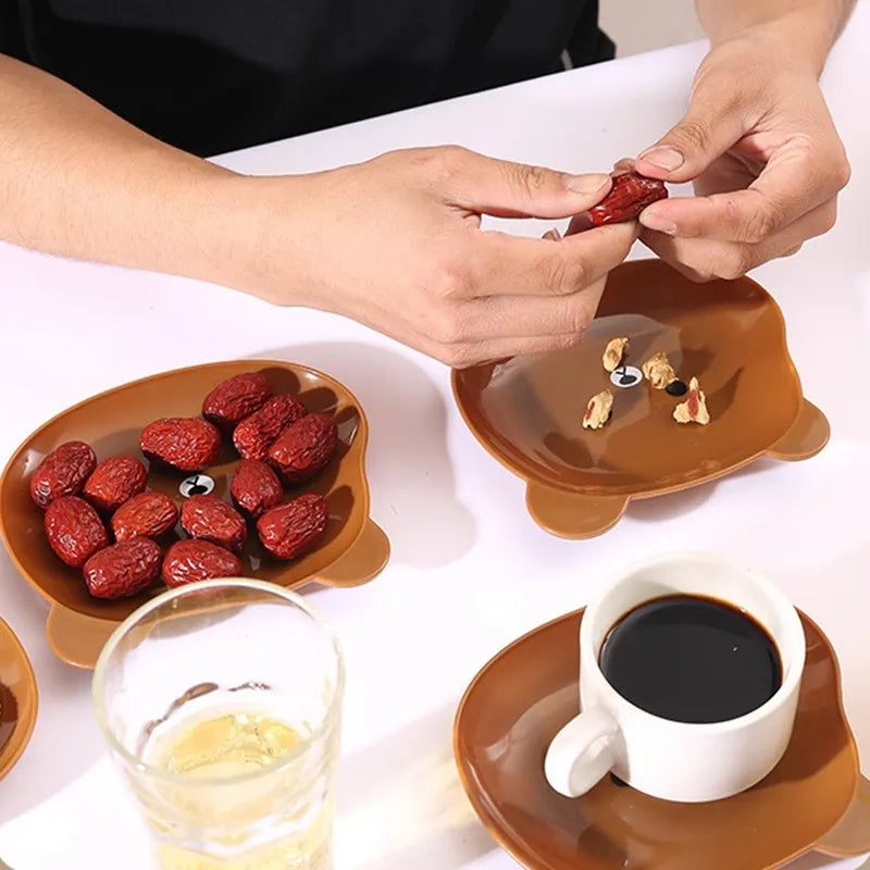 Bear Snack Plates - 8pcs Set - My Store