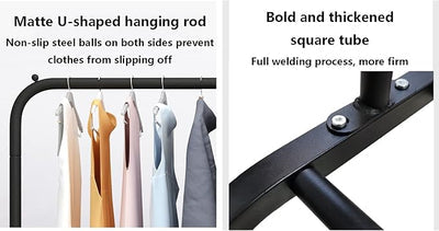 Single Pole Metal Cloth Stand - My Store