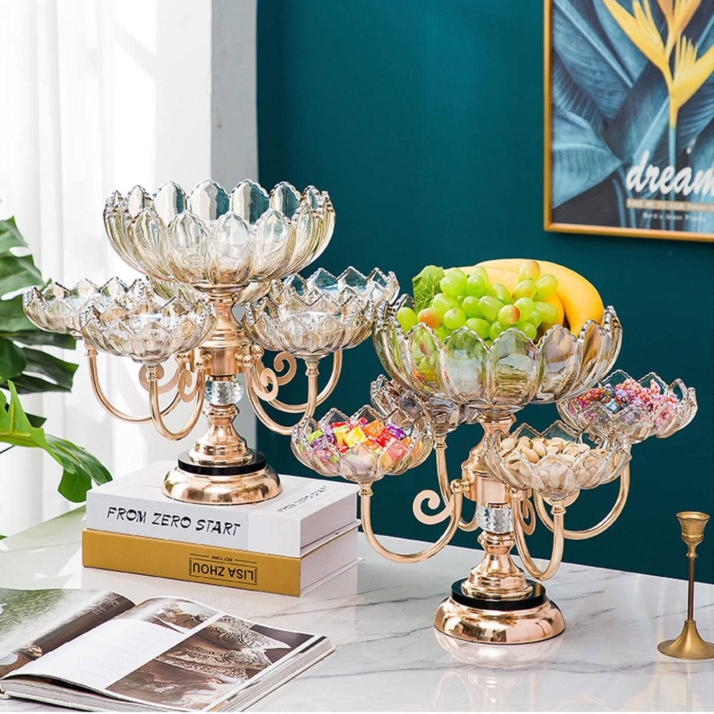 Rotating Dry Fruit Stand - My Store
