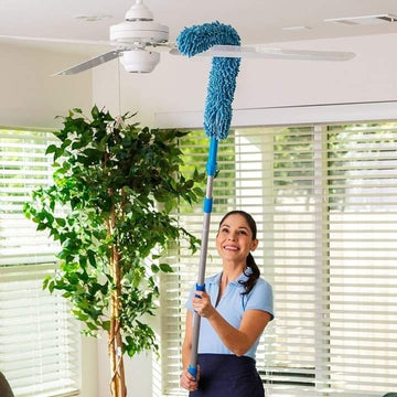 Microfiber Flexible Fan Duster