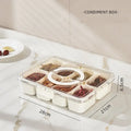 8 Grid Seasoning Storage Box With Lid - My Store