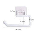 Tissue Roll Holder with Stick-on - My Store