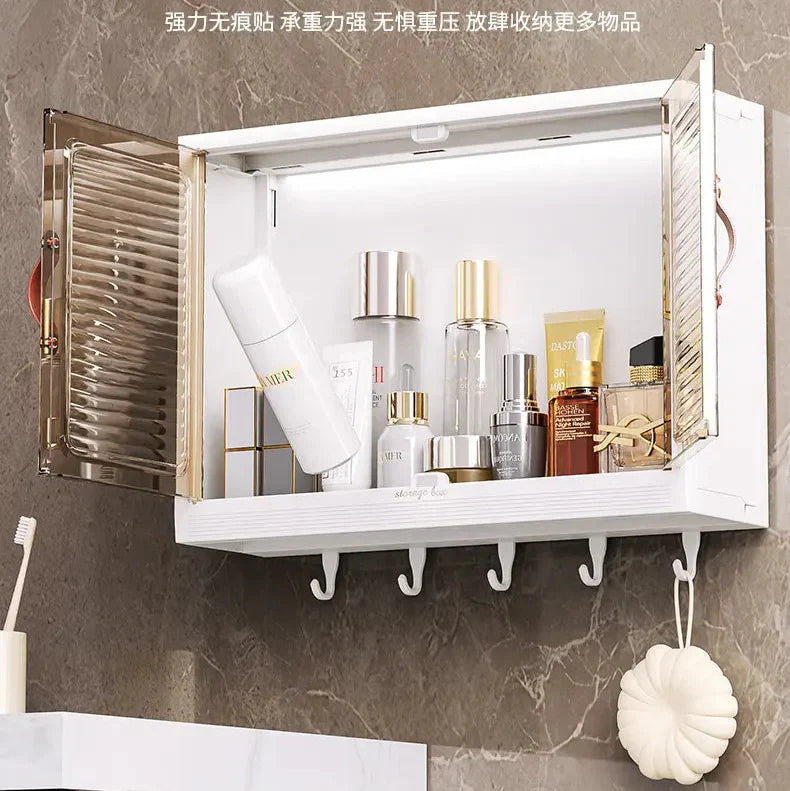 Wall Mounted Cabinet Storage Organizer With Hooks - My Store