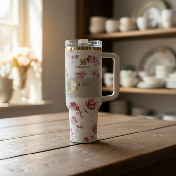 Stanley x LoveShackFancy Quencher H2.0 FlowState™ Tumbler – 40oz (Limited Edition) - Coolgadget.pk