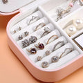 Medium Leather Jewelry Organizer - My Store