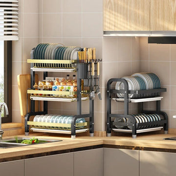 Multi-Tired Dish Rack - 2Layer & 3Layer - My Store