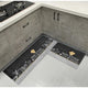 2 Pcs Kitchen Mats Non Slip Water and Oil Absorbent Dustproof Kitchen Rugs Indoor Floor Mats