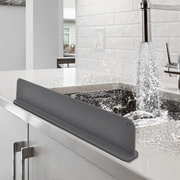 Kitchen Sink Splash Guard - Silicone Splash Guard for Water Sink, Bathtub, Faucet, Sink Backsplash Guard