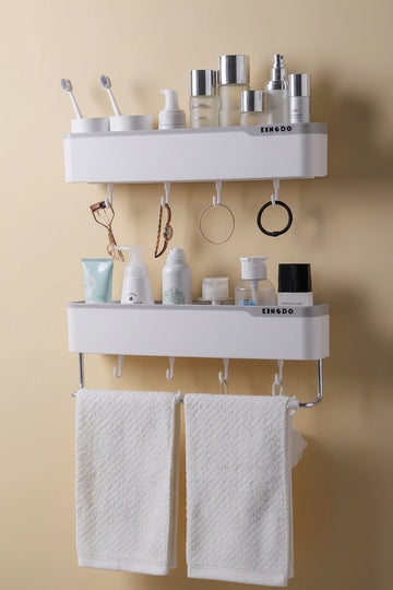 KINGDO Multifunctional Wall-Mounted Organizer Shelf
