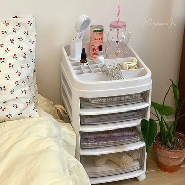 Premium Cosmetics Storage Cabinet & Organizer Trolley