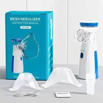 Portable Nebulizer, Mini Nebulizer Machine for Adults and Kids with Self-Cleaning Mode