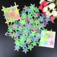 Pack of 100 – 3D Stars Glow In The Dark Wall Stickers Luminous