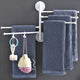 5-Tier Rotating Wall Towel Rack