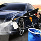 Portable High Pressure Car Washing Gun, Rechargeable Foam Machine Water Gun, Electric Cordless Pressure Spray Water Gun