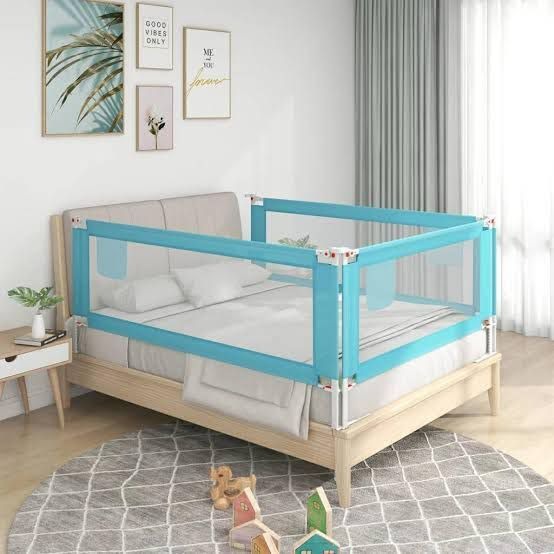 Foldable Bed Side Baby Safety Rail (One Side)