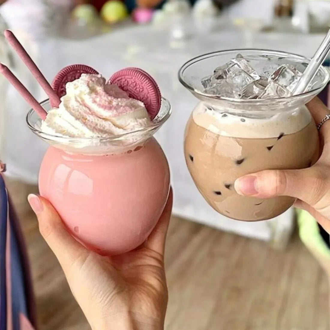 Ice Cream & Coffee Glass Jar 500ML