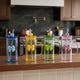 Premium Glass Tumbler with Airtight Lid, Handle & Glass Straw