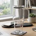Danny Home 1200ML glass tumbler with straw and lid - view 2