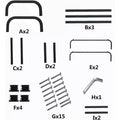 Double Pole Metal Cloth Stand - My Store