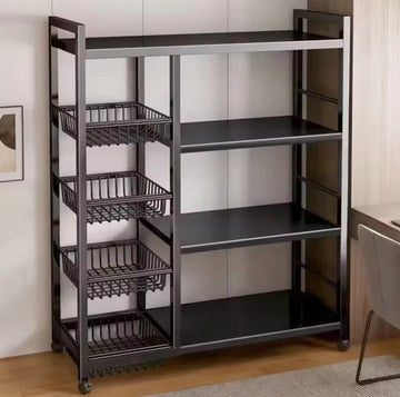 Multifunctional Storage Rack with Wheels - My Store