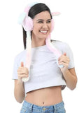 Premium Cute Bunny Earmuffs with Plush Moving Ears - My Store