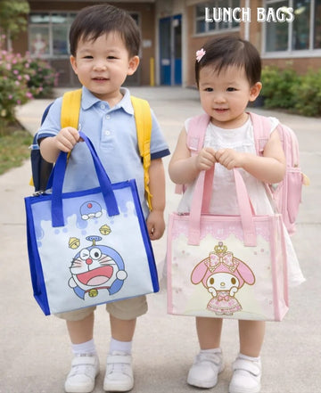 Character-Themed Insulated Lunch Bags for Kids