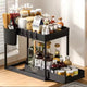 2 Tier  Storage Rack With Hooks Hanging