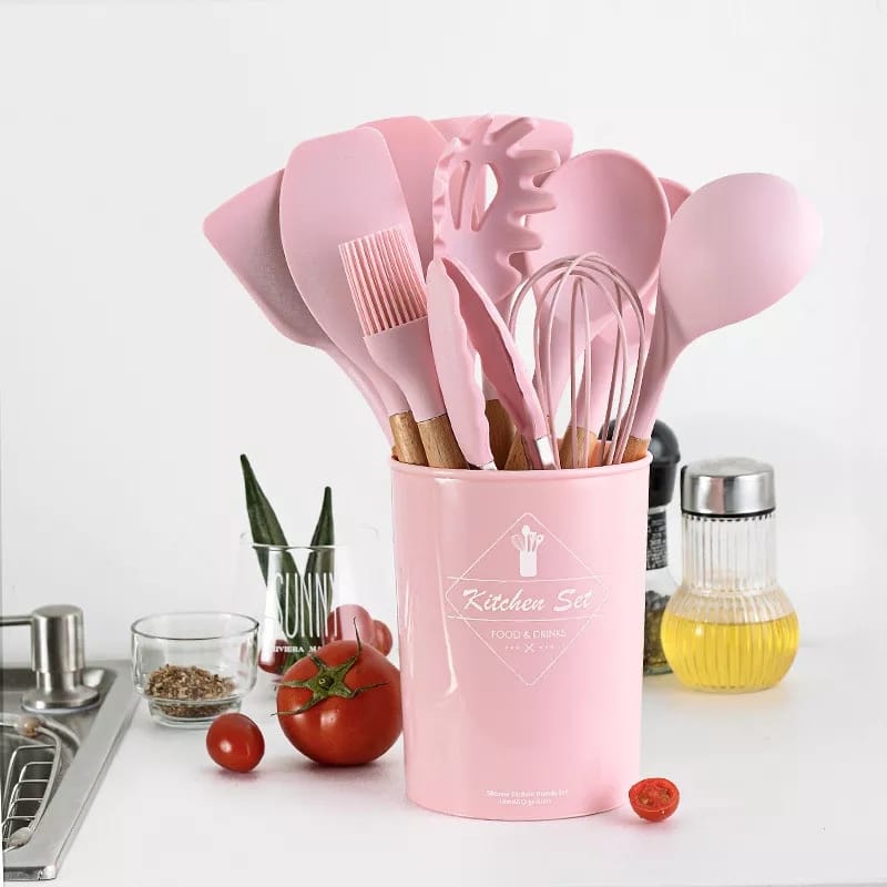 12 PCS Silicone Utensils Spoon Set - My Store