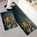 2-Piece Large Runner & Mat Set – Elegant Napa Leather Finish with Anti-Slip Base - My Store