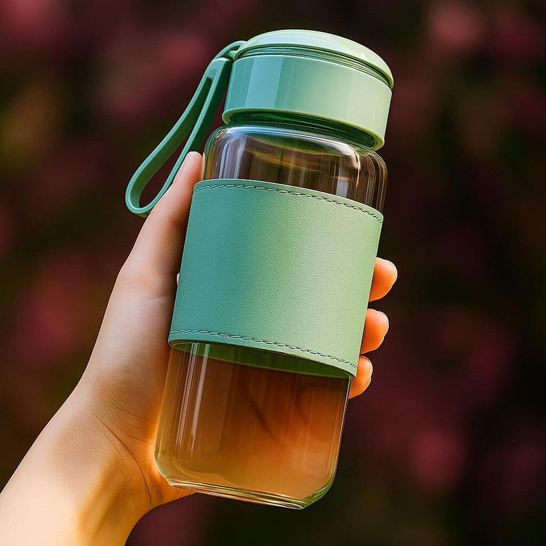 Constellation Rope Holster Glass Bottle – 350ML