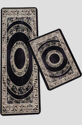 2-Piece Large Runner & Mat Set – Elegant Napa Leather Finish with Anti-Slip Base - My Store