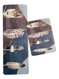 2-Piece Large Runner & Mat Set – Elegant Napa Leather Finish with Anti-Slip Base - My Store