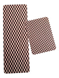 2-Piece Large Runner & Mat Set – Elegant Napa Leather Finish with Anti-Slip Base - My Store