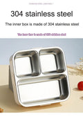 Super Dinosaur 3-Compartment Stainless Steel Lunch Box - My Store