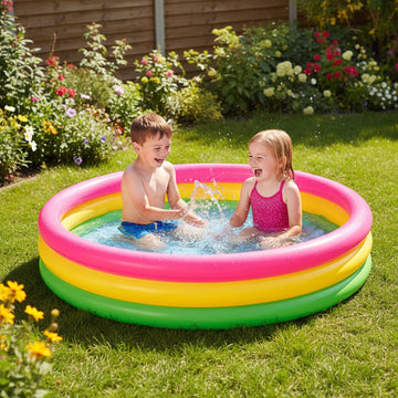 Intex Sunset Glow Inflatable Kids Pool (58" x 13")