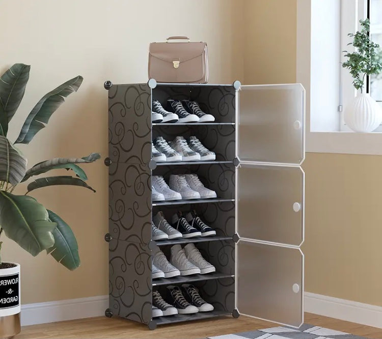 Attachable Store Rack Attachable Cabinet Shoe Storage Rack