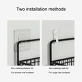 2 Layer Shelving Basket, Wall Mounted Bathroom Rack - My Store
