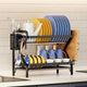 Premium 2-Tier Dish Drying Rack with Utensil Holder & Cutting Board Slot - My Store
