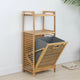 Bamboo Laundry Basket – Foldable Hamper