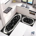 2-Piece Large Runner & Mat Set – Elegant Napa Leather Finish with Anti-Slip Base - My Store