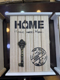 Wooden Wall Mounted Key Holder - My Store