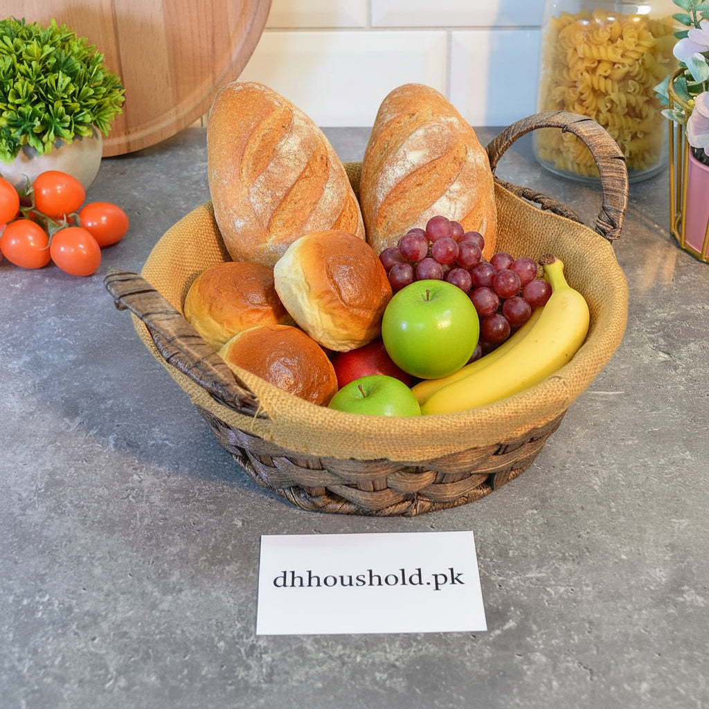Woven Basket Collection with Removable Fabric Liner - My Store