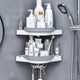 360° rotating corner shelf. Stylish space-saving