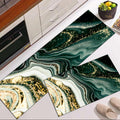 2-Piece Large Runner & Mat Set – Elegant Napa Leather Finish with Anti-Slip Base - My Store