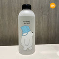 Water Bottles Cute Panda Bear Cup 1000ml With Straw - My Store