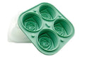 4-Cavity Rose Ice Cube Mold with Lid - My Store