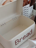 2-Piece Vintage Countertop Storage Set – Bread Box & Stock Organizer - My Store