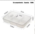Multi-Compartment Food Storage Container (790ML) - My Store